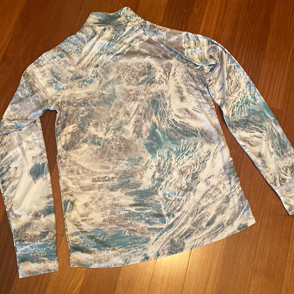 Ocean Coast EUC Realtree Aspect Women’s Fishing Teal Performance 1/4 Zip… - Picture 7 of 15